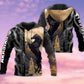 Arabian Horse Black Stallion Style - 3D Hoodie