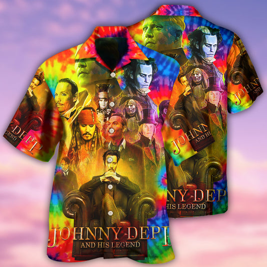 Legendary Hero Colorful Fantasy Art - Hawaiian Shirt
