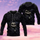 Black Skull Strong Classic Style - 3D Hoodie