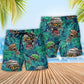 Skull Hide And Seek Tropical Art – Beach Short