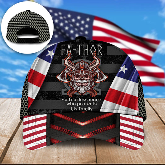 Viking Father Fearless Man American – Classic Cap