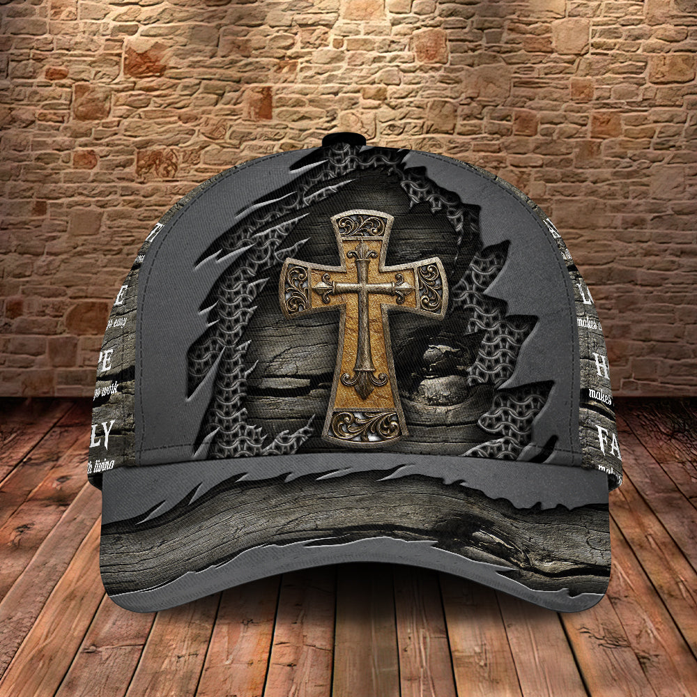 Faith Hope Love Vintage – Classic Cap