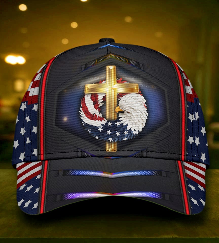 God Bless America Eagle – Classic Cap