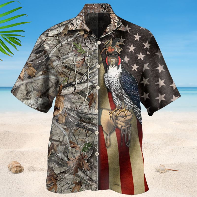 Falconry Hunting Outdoor Style – Hawaiian Shirt