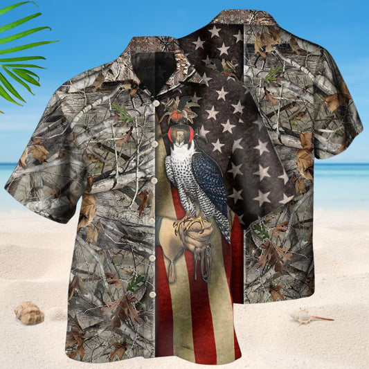 Falconry Hunting Outdoor Style – Hawaiian Shirt