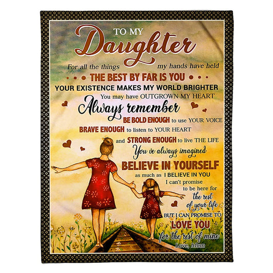 Family All The Things My Hands 50 x 60 Inch Flannel Blanket For Cozy Bedroom And Sofa Decor