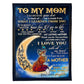 Family I Am Always With You 50 x 60 Inch Flannel Blanket For Cozy Bedroom And Sofa Decor