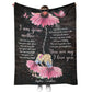 Family I Am Your Mother You Are My Child Personalized 50 x 60 Inch Flannel Blanket For Cozy Bedroom And Sofa Decor