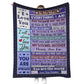 Family Endless Love 50 x 60 Inch Flannel Blanket For Cozy Bedroom And Sofa Decor