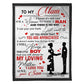 Family I Love You With All My Heart 50 x 60 Inch Flannel Blanket For Cozy Bedroom And Sofa Decor