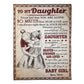 Family I'll Always Be With You 50 x 60 Inch Flannel Blanket For Cozy Bedroom And Sofa Decor