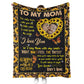 Family I've Only Been With You Personalized 50 x 60 Inch Flannel Blanket For Cozy Bedroom And Sofa Decor