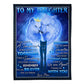 Family If Ever There Is A Tomorrow Mom To Daughter 50 x 60 Inch Flannel Blanket For Cozy Bedroom And Sofa Decor