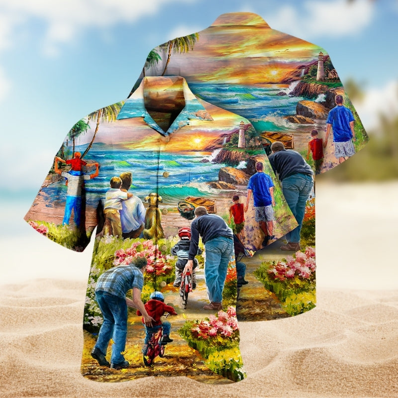Family Love Dad Love Son Limited Edition – Hawaiian Shirt
