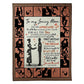 Family Loving Mom Lover 50 x 60 Inch Flannel Blanket For Cozy Bedroom And Sofa Decor