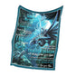 Dragon To My Son 50 x 60 Inch Flannel Blanket For Cozy Bedroom And Sofa Decor