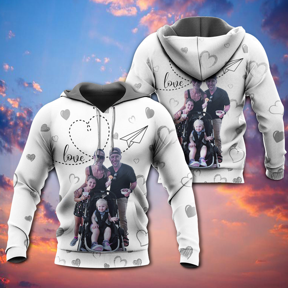 Family Is My Superpower Love - 3D Hoodie