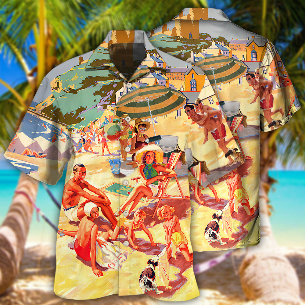Family Vacation Tropical Style – Hawaiian Shirt
