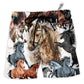 Beach Short / Adults / S Horse Fantasy Horse Painting Style - Beach Short - Owls Matrix LTD
