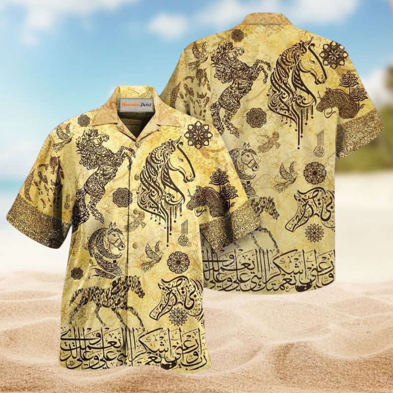 Fantastic Arabian Horses Edition – Hawaiian Shirt