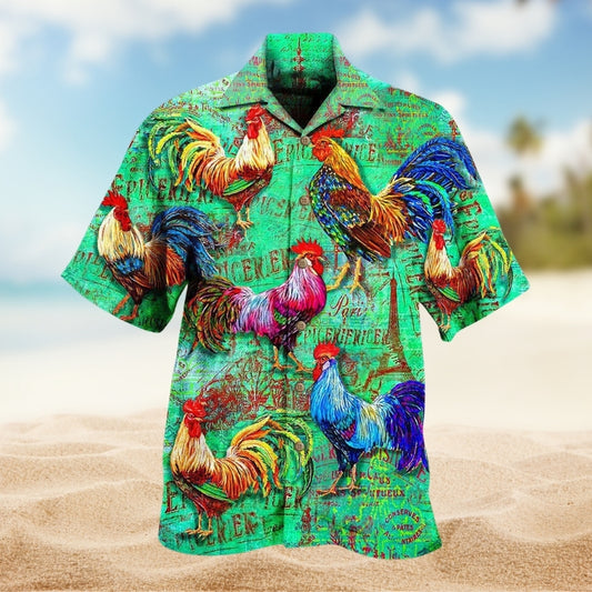 Farm Chicken Love Green Limited Edition – Hawaiian Shirt