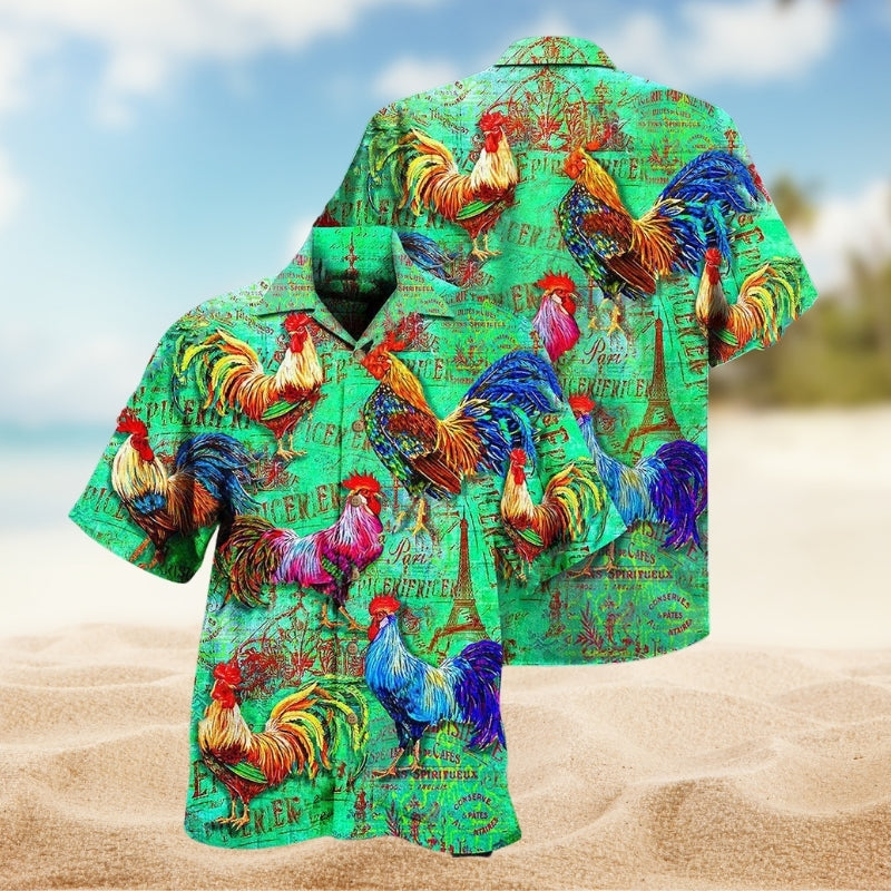 Farm Chicken Love Green Limited Edition – Hawaiian Shirt
