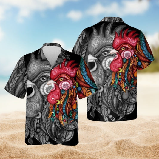 Farm Chicken Rooster Dreamer Limited Edition – Hawaiian Shirt