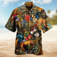 Farm Chicken Rooster Steampunk Edition – Hawaiian Shirt