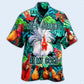 Funny Rooster Stop Staring Vintage Humor - Hawaiian Shirt
