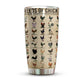 Farm Chicken 20 Oz Tumbler For Coffee Travel And Daily Use
