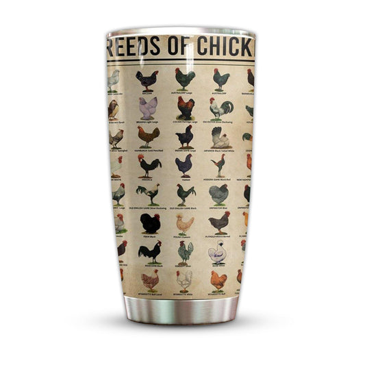 Farm Chicken 20 Oz Tumbler For Coffee Travel And Daily Use
