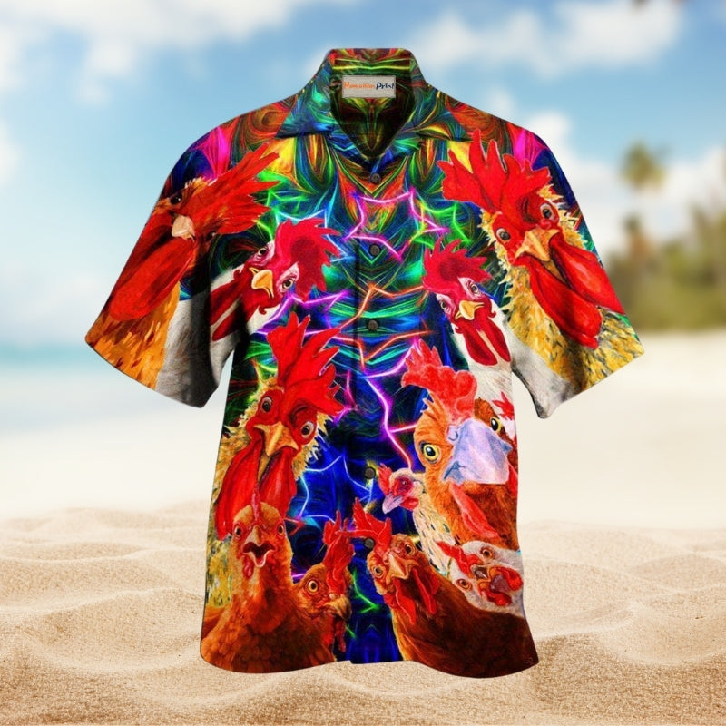 Farm Chickens Amazing Oh Cluck No Farmer Limited Edition – Hawaiian Shirt