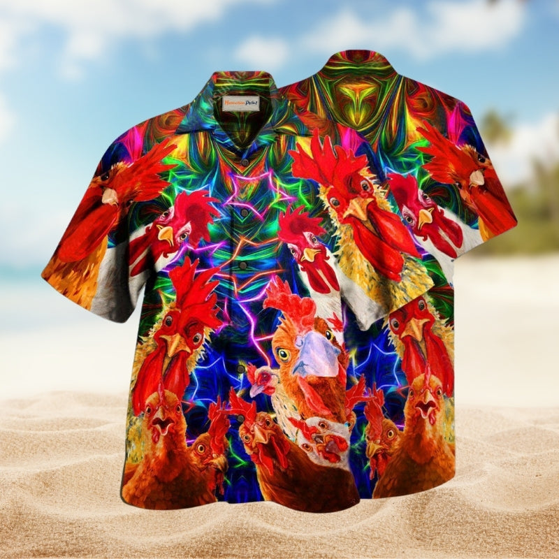 Farm Chickens Amazing Oh Cluck No Farmer Limited Edition – Hawaiian Shirt