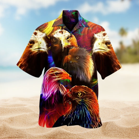 Farm Eagle Mix Neon Limited Edition – Hawaiian Shirt