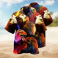 Farm Eagle Mix Neon Limited Edition – Hawaiian Shirt