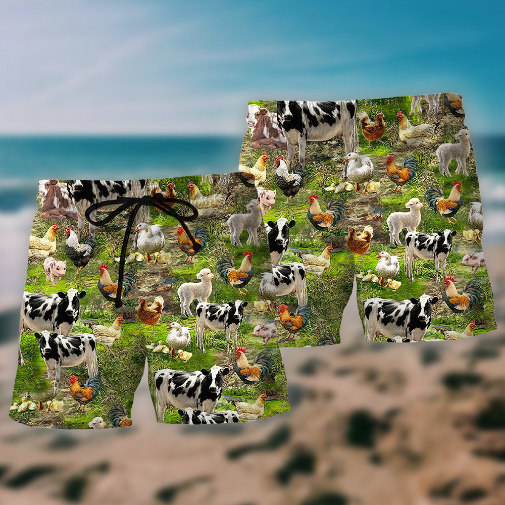 Farm To Table Fresh Farm Life – Beach Short