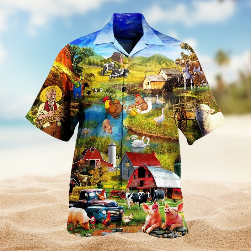 Farm Love Animals Limited Edition – Hawaiian Shirt