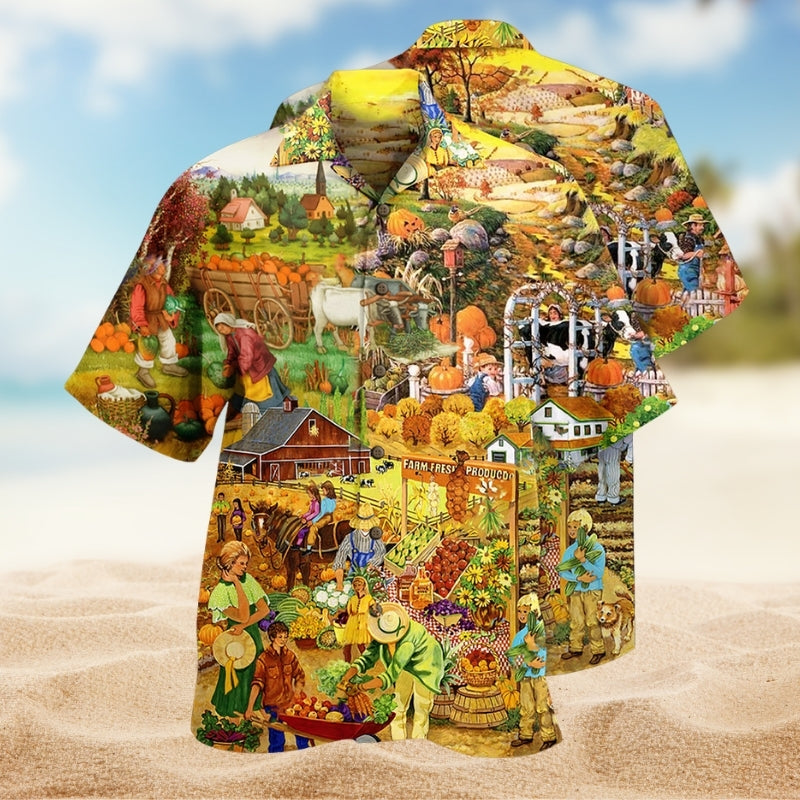 Farm Love Farmer Everyday Limited Edition – Hawaiian Shirt