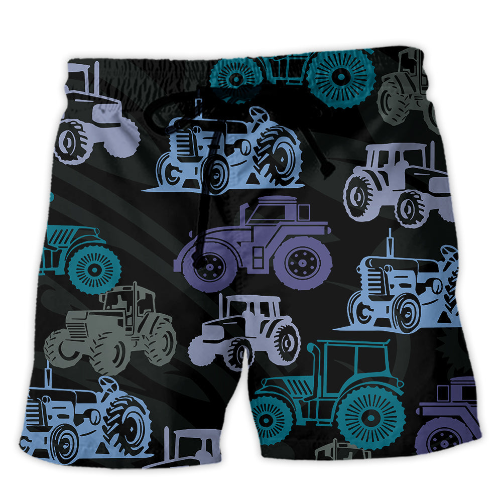 Farm Tractor Farmer Life – Beach Short