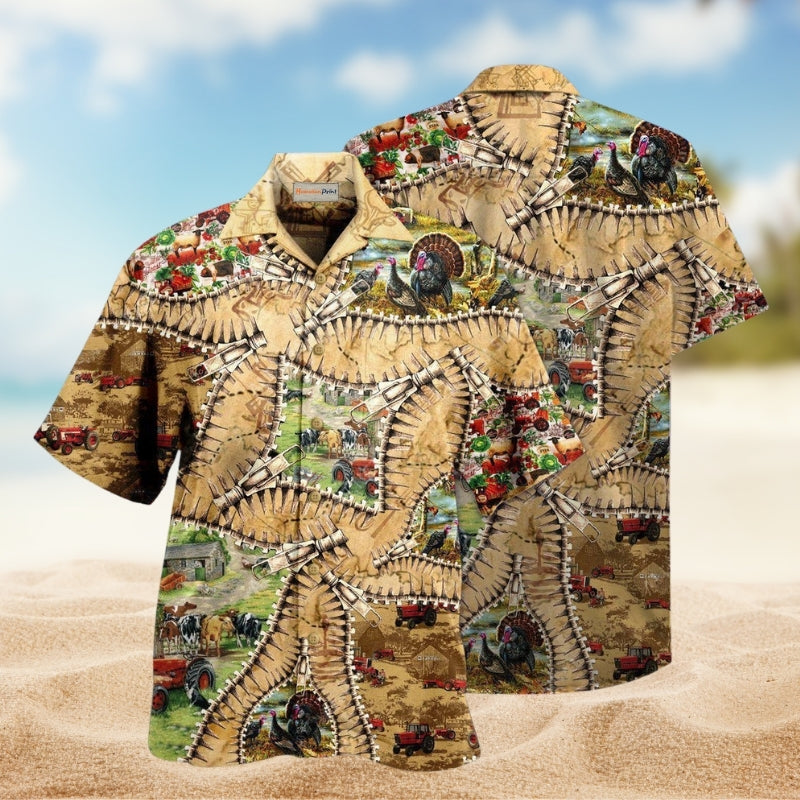 Farmer Amazing Being Peaceful Limited Edition – Hawaiian Shirt