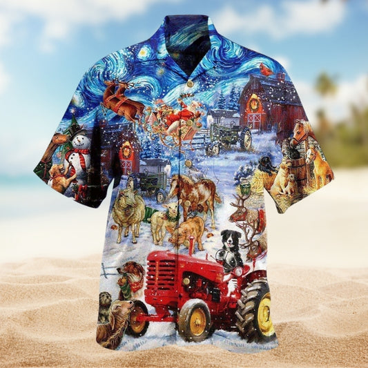 Farmer Merry Christmas Lover Limited Edition – Hawaiian Shirt