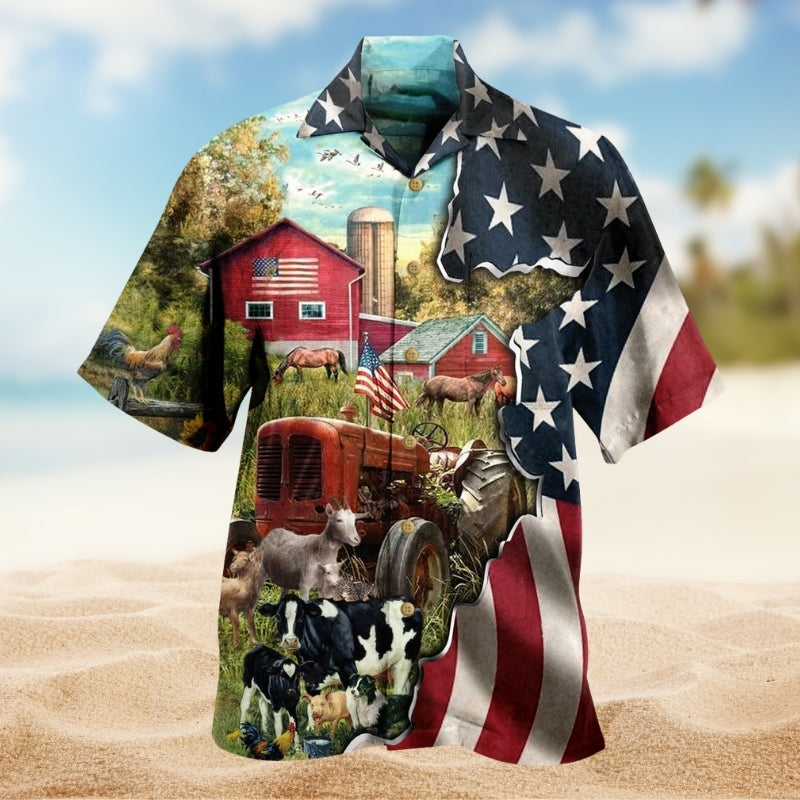 Farmer Patriotic Limited Edition – Hawaiian Shirt