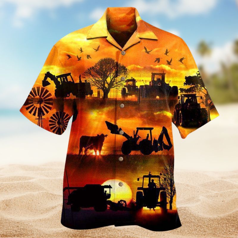Farmers Work Till The Job Gets Done Edition – Hawaiian Shirt