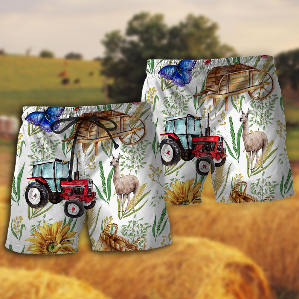 Farm Life Agriculture Peaceful Living – Beach Short
