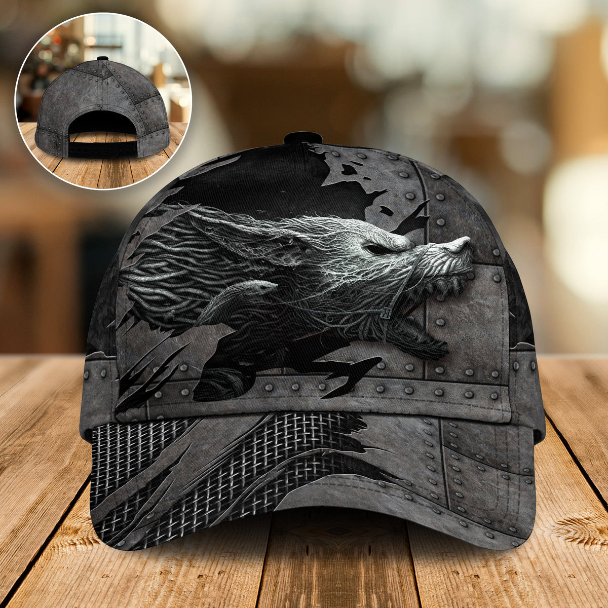 Fenrir Wolf Black Style – Classic Cap