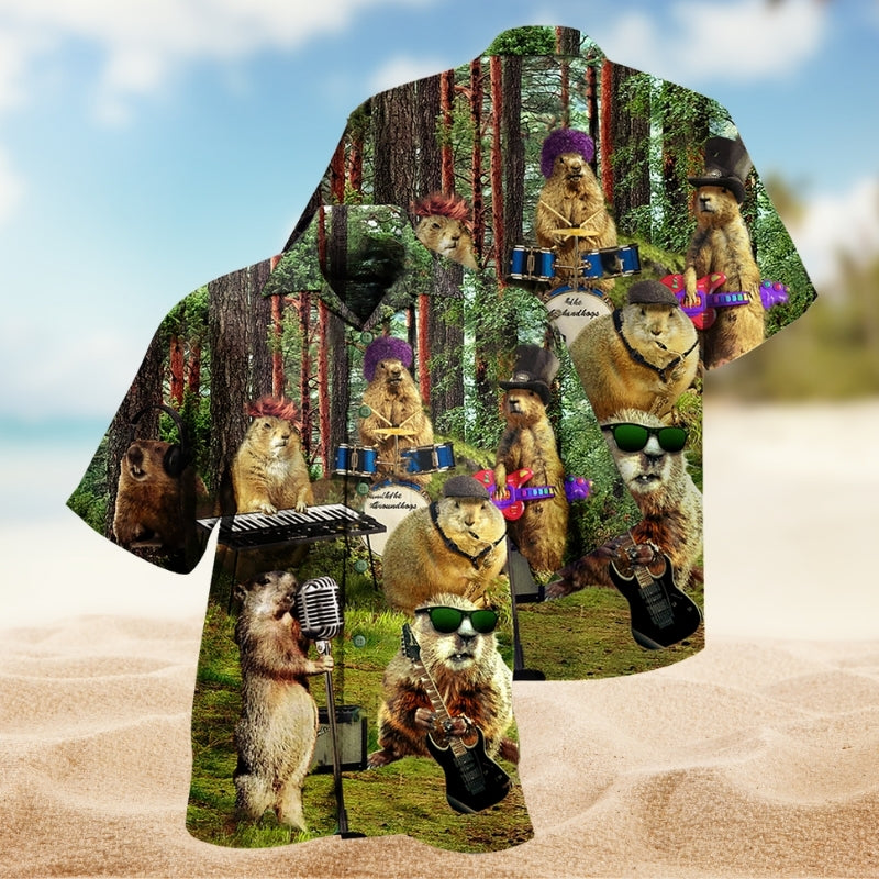 Ferret Sing A Song Limited Edition – Hawaiian Shirt
