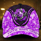 Fibromyalgia Awareness Rose Support Style – Classic Cap