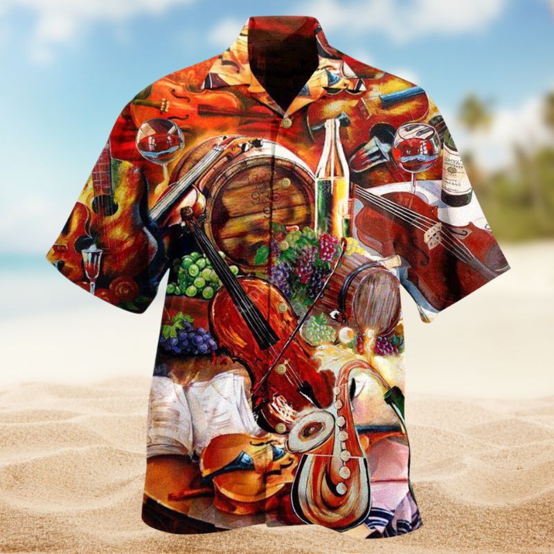 Fill The Cup Of Silence With Violin Melody Edition – Hawaiian Shirt