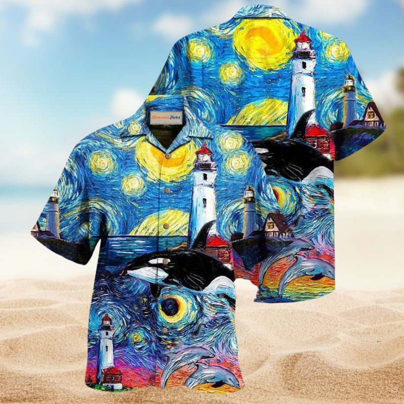 Finding Light In A Starry Night Edition – Hawaiian Shirt