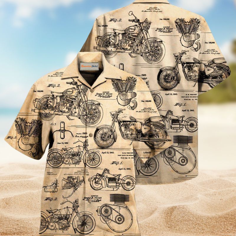Finding Original Motorcycles Edition – Hawaiian Shirt